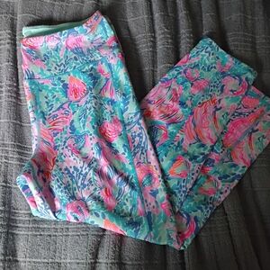Lilly Pulitzer High Rise Luxletic Weekender Legging - Size XL